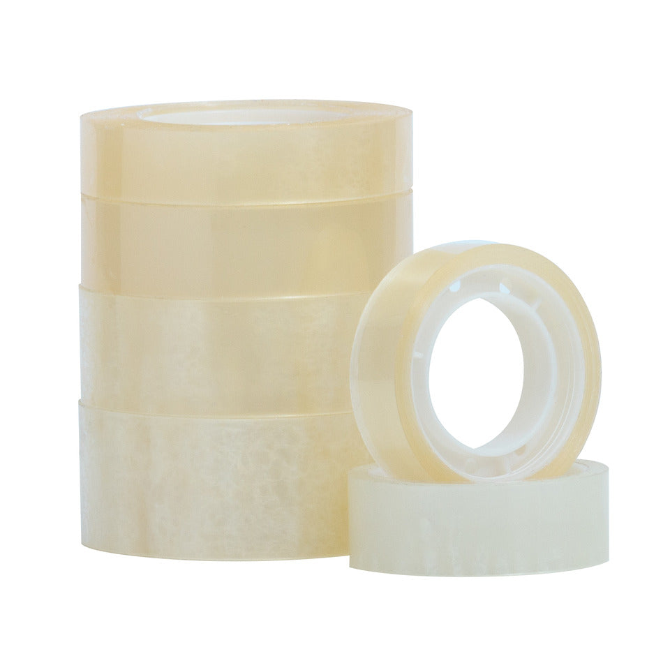Klebeband, 15 mm x 33 m, 10 Stück, transparent Q-CONNECT KF01787