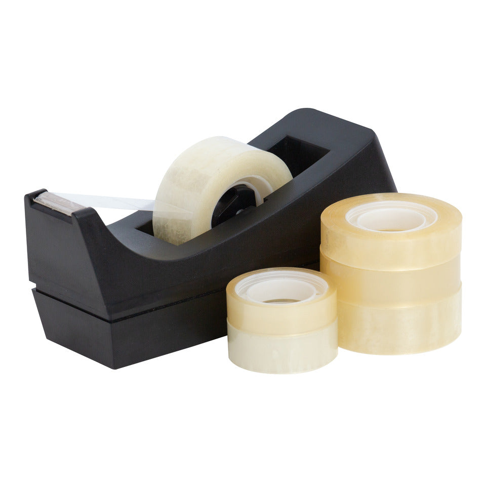 Klebeband, 15 mm x 33 m, 10 Stück, transparent Q-CONNECT KF01787