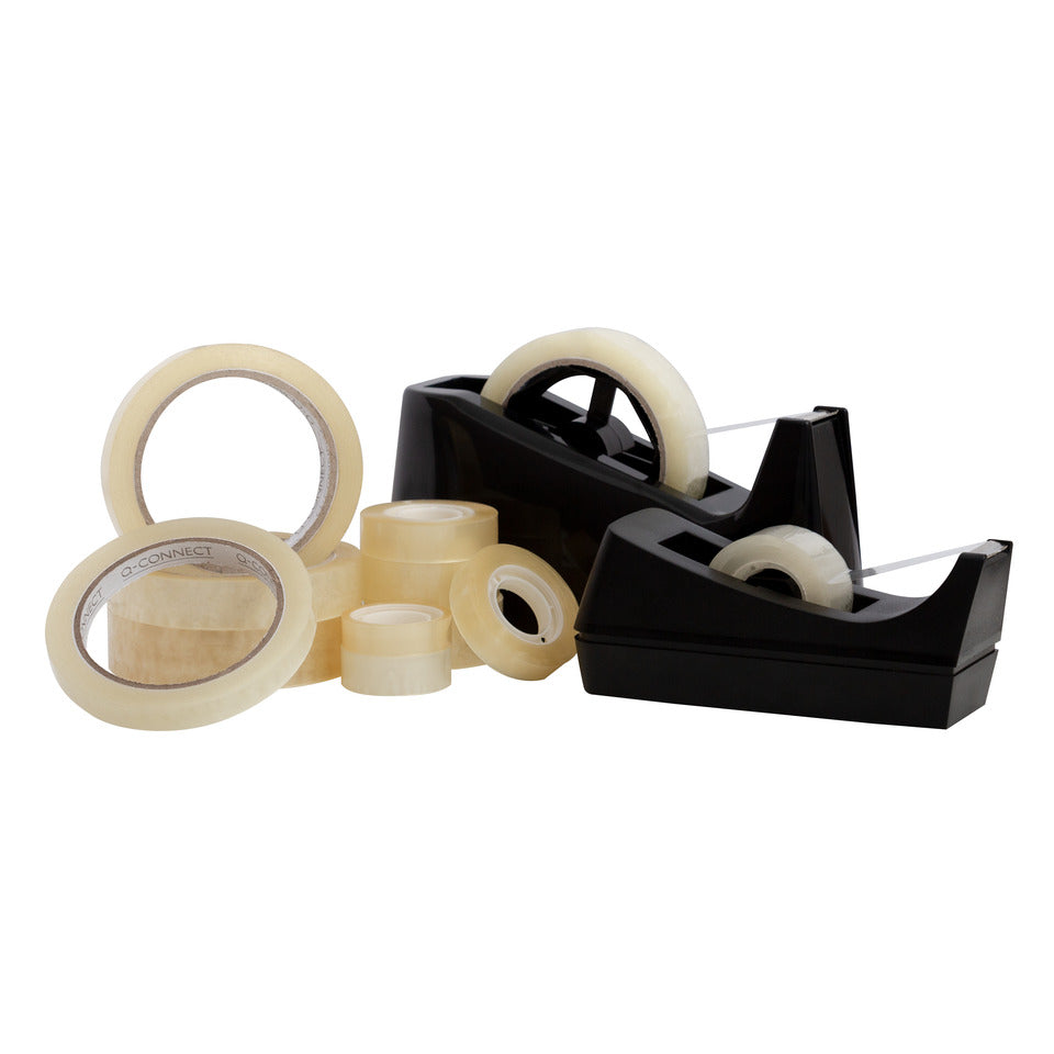 Klebeband, 15 mm x 33 m, 10 Stück, transparent Q-CONNECT KF01787