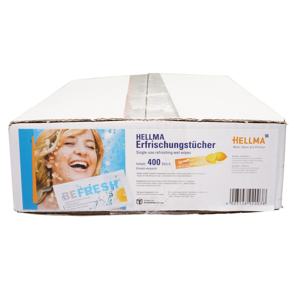 Erfrischungstuch Be Fresh, 400 Stück HELLMA 60000140 HELLMA 60000140 400ST
