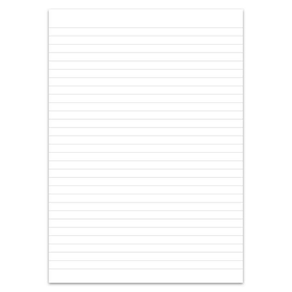 Briefblock, A4, 70g/m², 50 Blatt, liniert URSUS STYLE 608742010 URSUS 608742010 ECF 70g