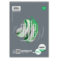 Spiralblock, A5, 70g/m², 40 Blatt, kariert perforiert STAUFEN STYLE 608541020 STAUFEN STYLE 608541020 ECF 70g