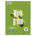 Collegeblock, A4, 80 Blatt, Lin.28, kariert URSUS STYLE 608572028 URSUS 608572028 70g Randlinien