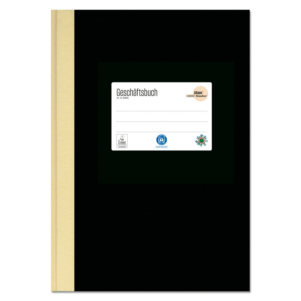 Geschäftsbuch, A4, 144 Blatt, kariert STAUFEN GREEN 608361 STAUFEN GREEN 608361 Leinen geheft.
