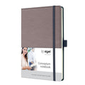 Notizbuch Conceptum, A5, 97 Blatt, dotted, Casual taupe SIGEL CO691 SIGEL CO691 Dot-Lineatur Hardcover