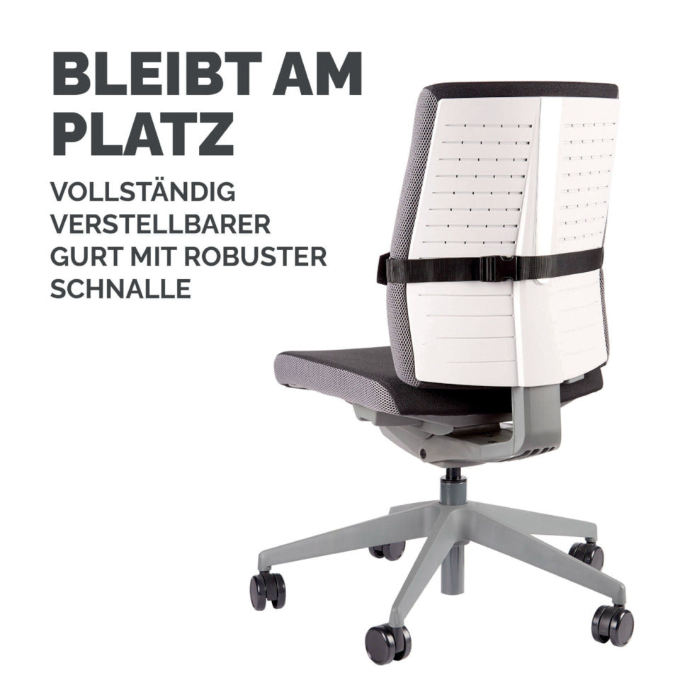 Rückenstütze PlushTouch(TM), 355 x 90 x 195 mm, schwarz FELLOWES 8026501