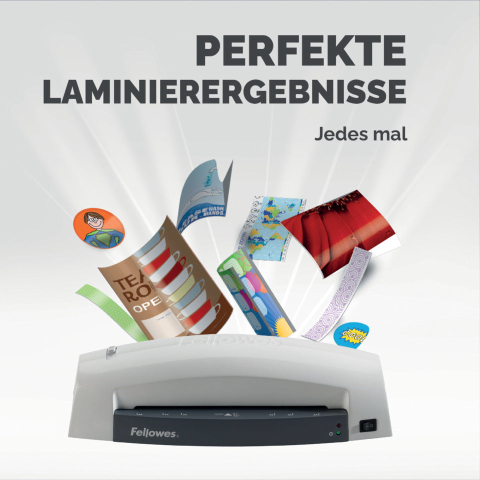 Laminiergerät Lunar A4, 80/125 µm, 240 mm, 384 x 122 mm FELLOWES 5715601