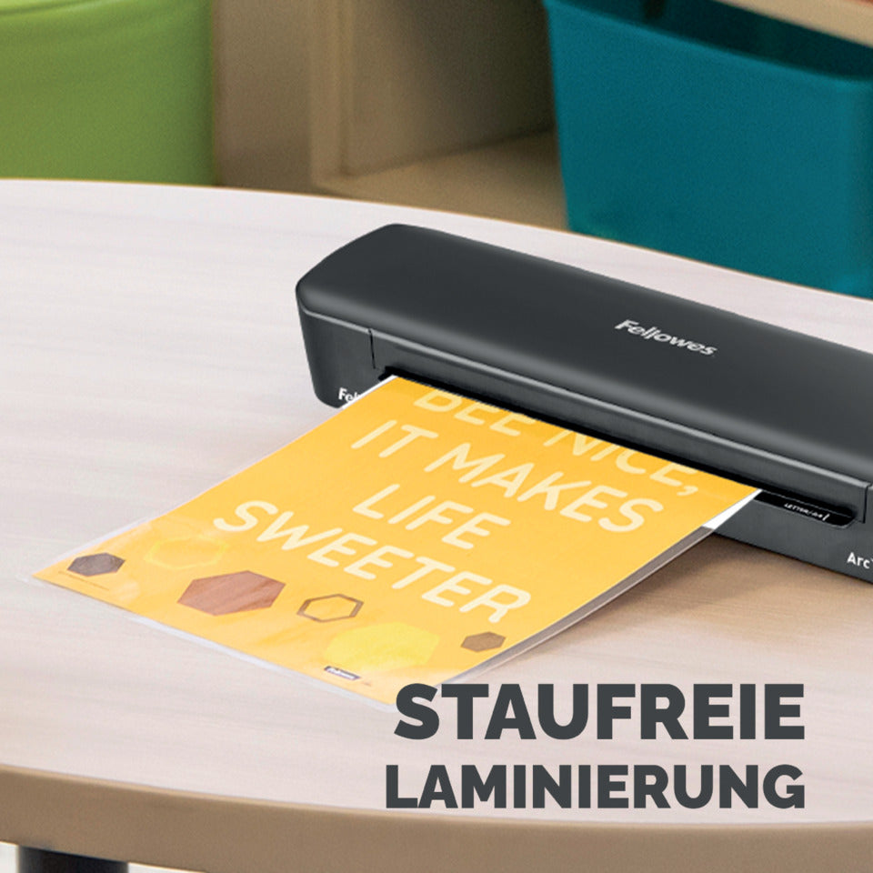 Laminiergerät Arc A3, 459 x 103 mm, schwarz FELLOWES 100016948