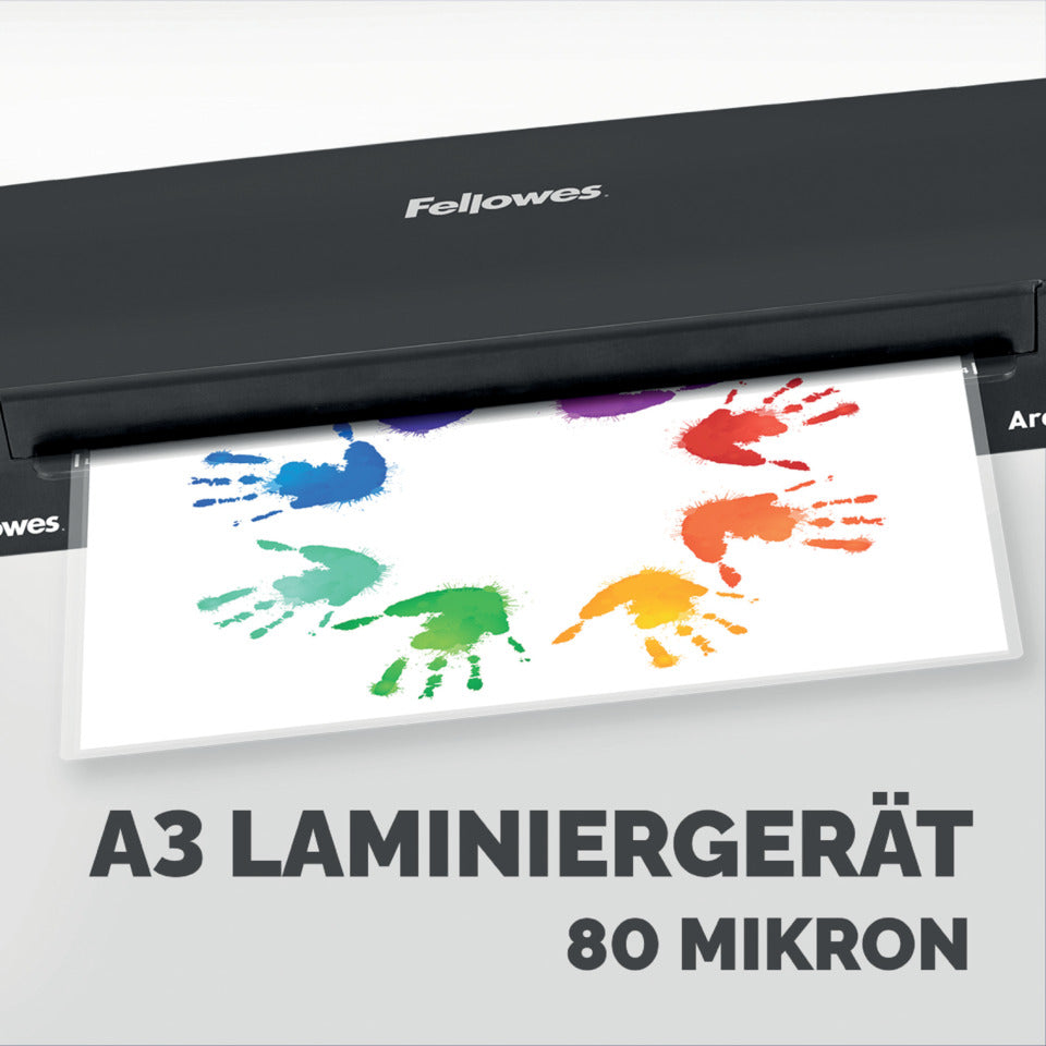 Laminiergerät Arc A3, 459 x 103 mm, schwarz FELLOWES 100016948