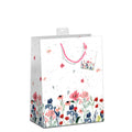 Geschenktragetasche zarte Blümchen, 32 x 26 x 12 cm, Kraftkarton SKORPION 7549-0034-L SKORPION 7549-0034-L 32x26x12cm
