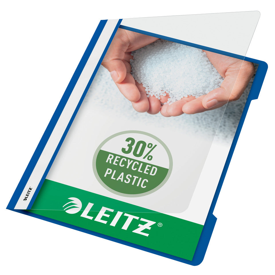 Schnellhefter Plastik, A4, blau LEITZ 4191-00-35 LEITZ 41910035 Plastik