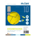 Versandtasche, C5, 90g/m², nassklebend, 10 Stück, braun MILAN 125/20 MILAN 125/20 10St