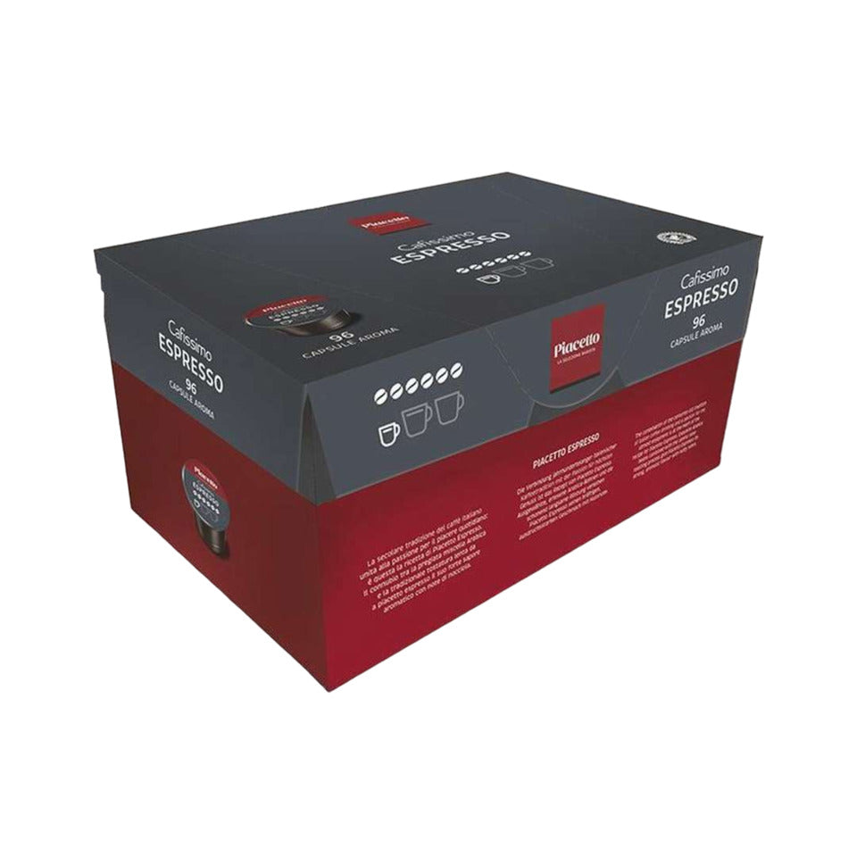 Kaffeekapseln Espresso, 96 Stück PIACETTO 479085 /  479086