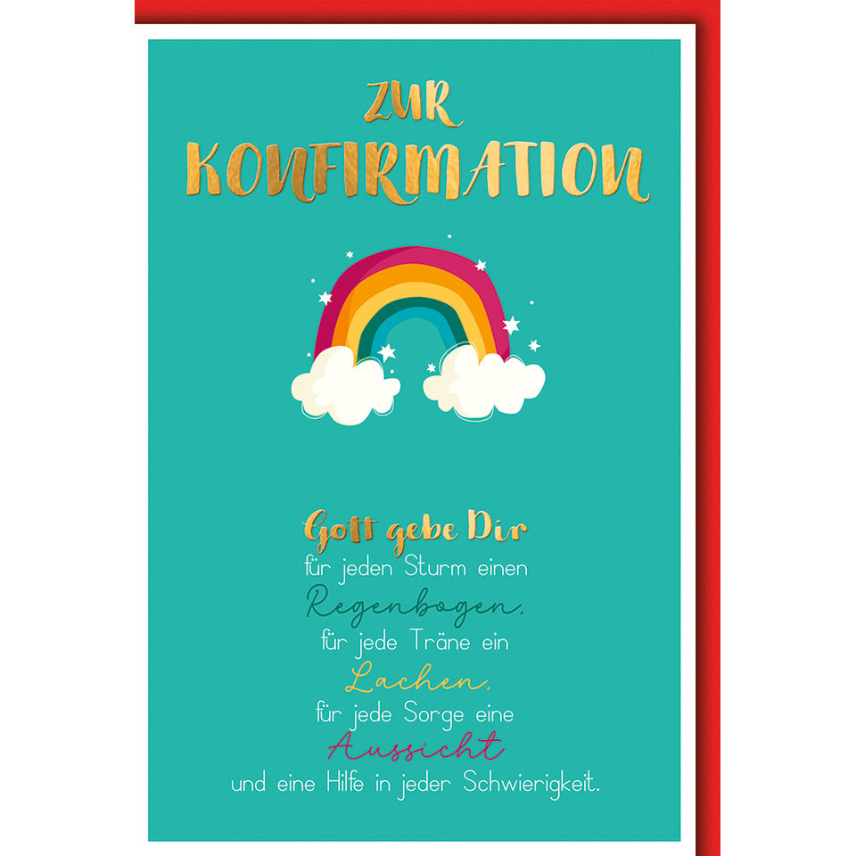 Konfirmationskarte, 11,5 x 17 cm  11341 11341   Bild