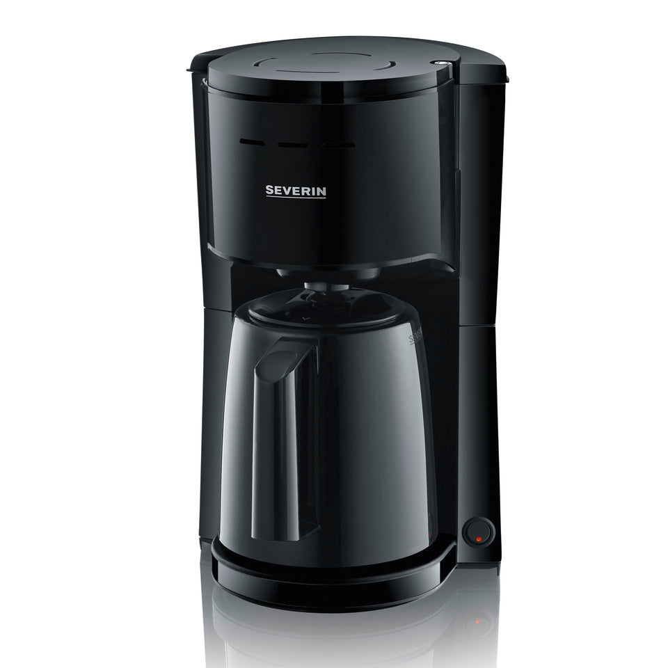 Kaffeemaschine +TK, 8 Tassen, schwarz SEVERIN KA 9306