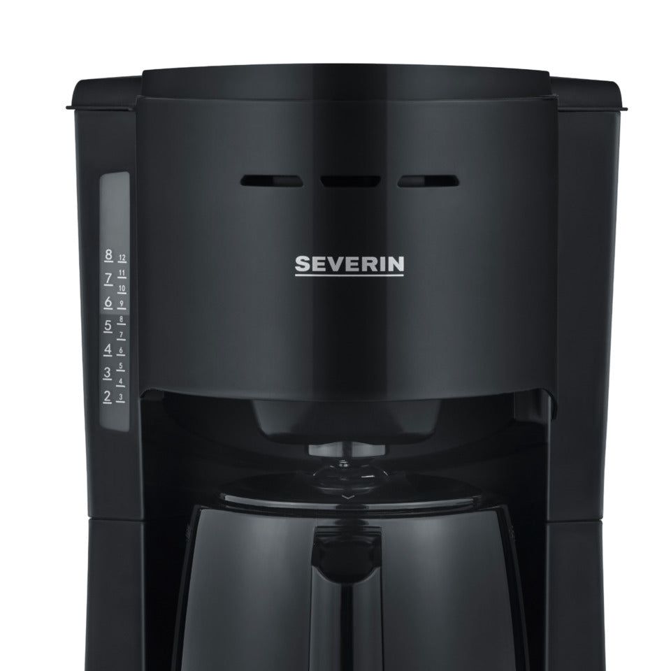 Kaffeemaschine +TK, 8 Tassen, schwarz SEVERIN KA 9306