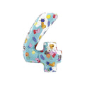 Folienballon Peppa Pig Zahl 4, 66cm GRABO FL254-P GRABO FL254-P 66cm