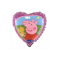 Folienballon Peppa Pig und Teddy, Ø 46 cm GRABO FL18031P GRABO FL18031P 46cm
