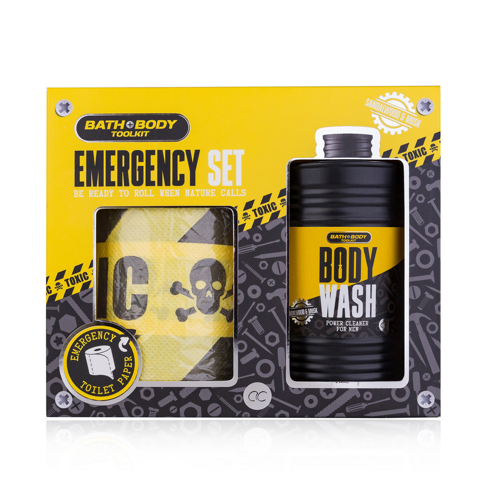 Badeset Bath + Body Toolkit Männer, 400ml, schwarz ACCENTRA 6059650 ACCENTRA 6059650 Männer