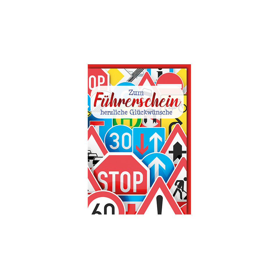 Glückwunsch zum Führerschein BRAUN+COMPANY 5516-22305 BRAUN + COMPANY 5516-22305   Bild
