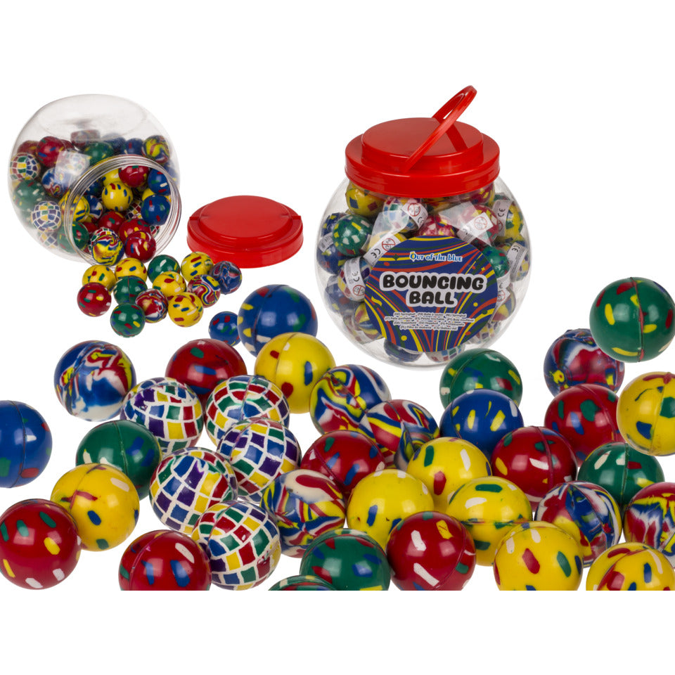Gummispringball Colours, Ø3,5cm, sortiert OUT OF THE BLUE 60/1011 OOTB 60/1011 D.3,5cm