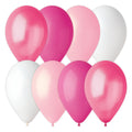 Luftballon Home-Party-Mix, 16 Stück, pink KARALOON 10025