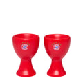 Eierbecher Logo, 2 Stück, rot FC BAYERN 29905