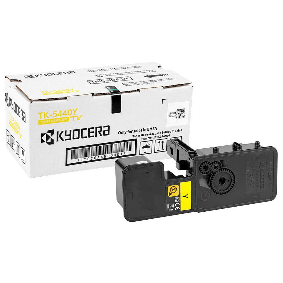 Lasertoner, 2.400 Seiten, yellow KYOCERA TK-5440Y KYOCERA 1T0C0AANL0
