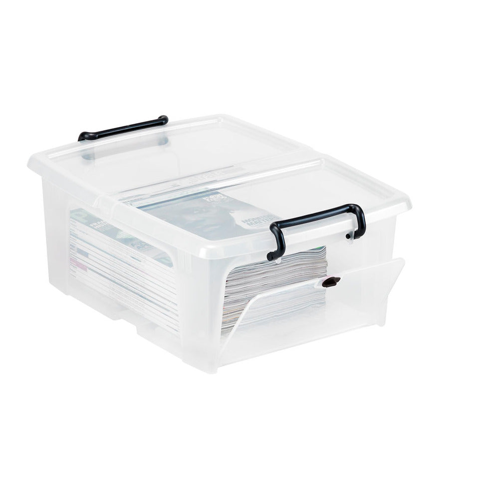 Ablagebox 20l, transparent STRATA 2006950110 STRATA 2006950110 HW695 20 Liter