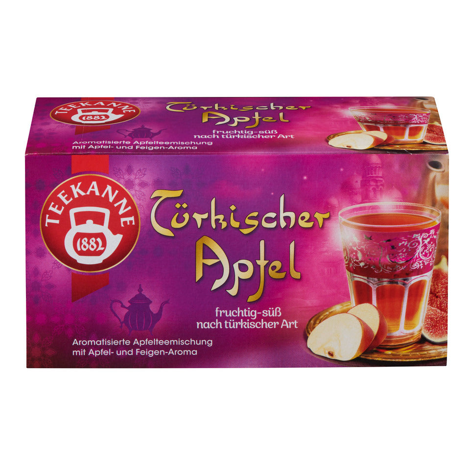 Tee Türkischer Apfel, 20 Beutel x 2,75 g TEEKANNE 4009300008033