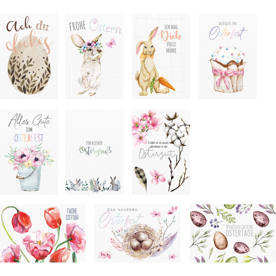 Osterkarte Aquarello PAPER STYLE 13-0455