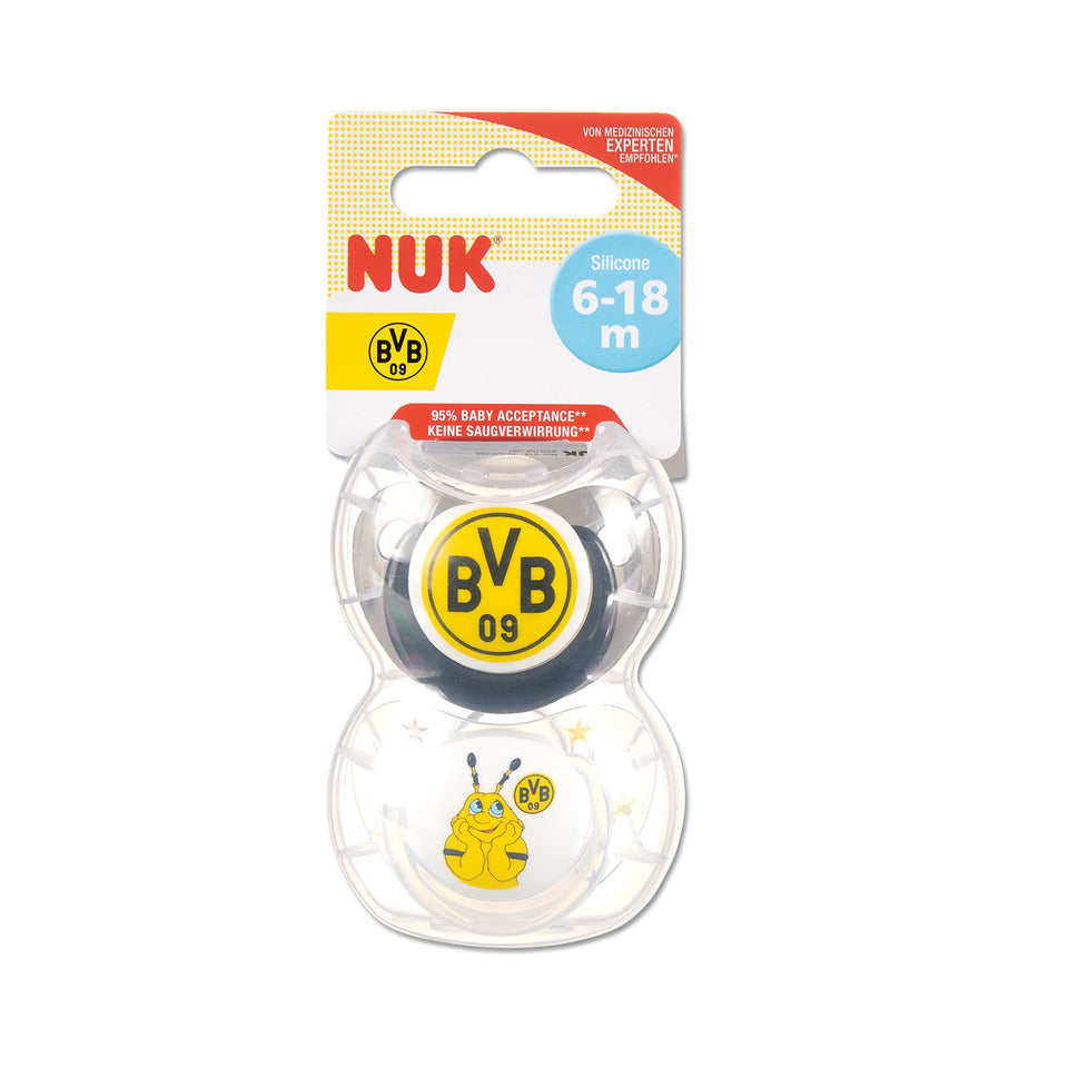 Schnullerset NUM, 6-18 Monate BVB 20430300/02