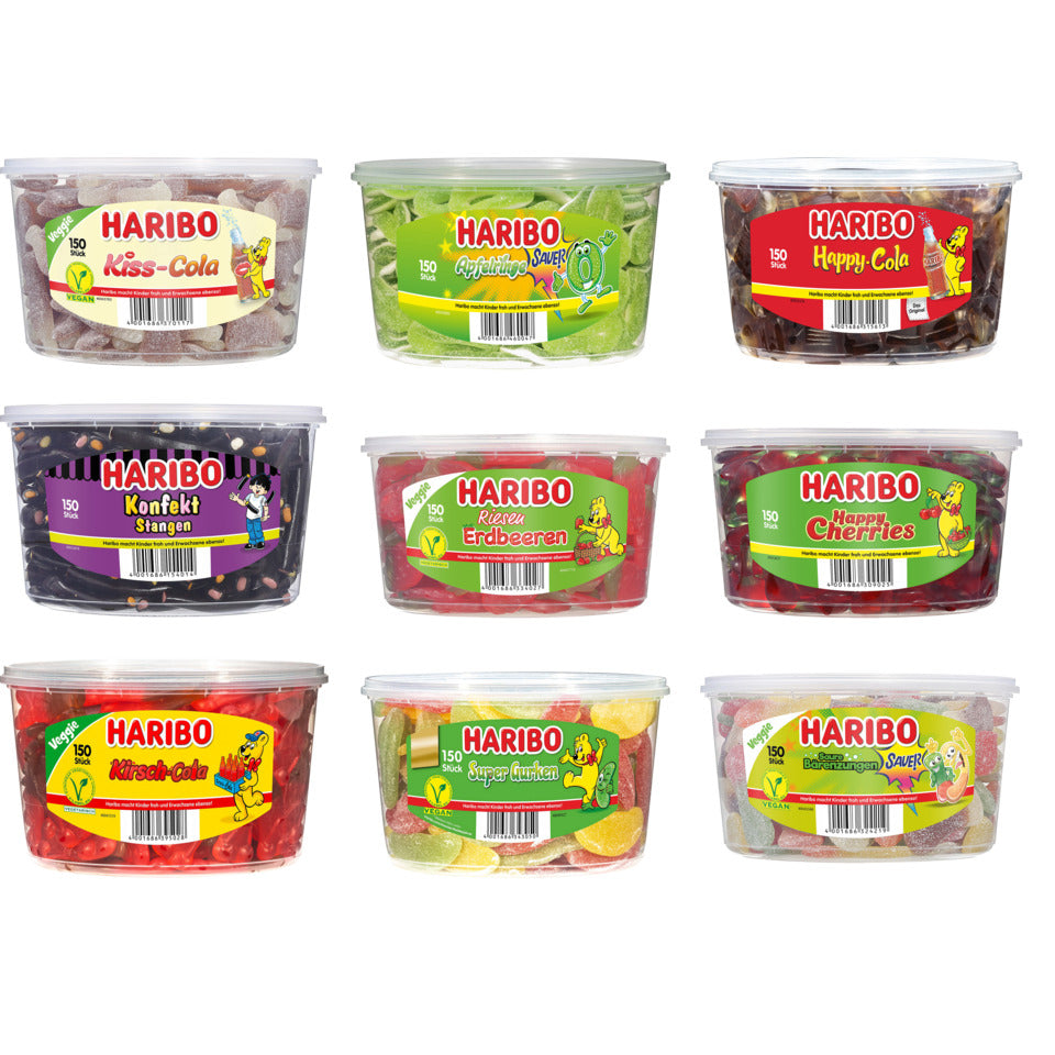 Fruchtgummi Kiss-Cola, 150 Stück HARIBO 140450008