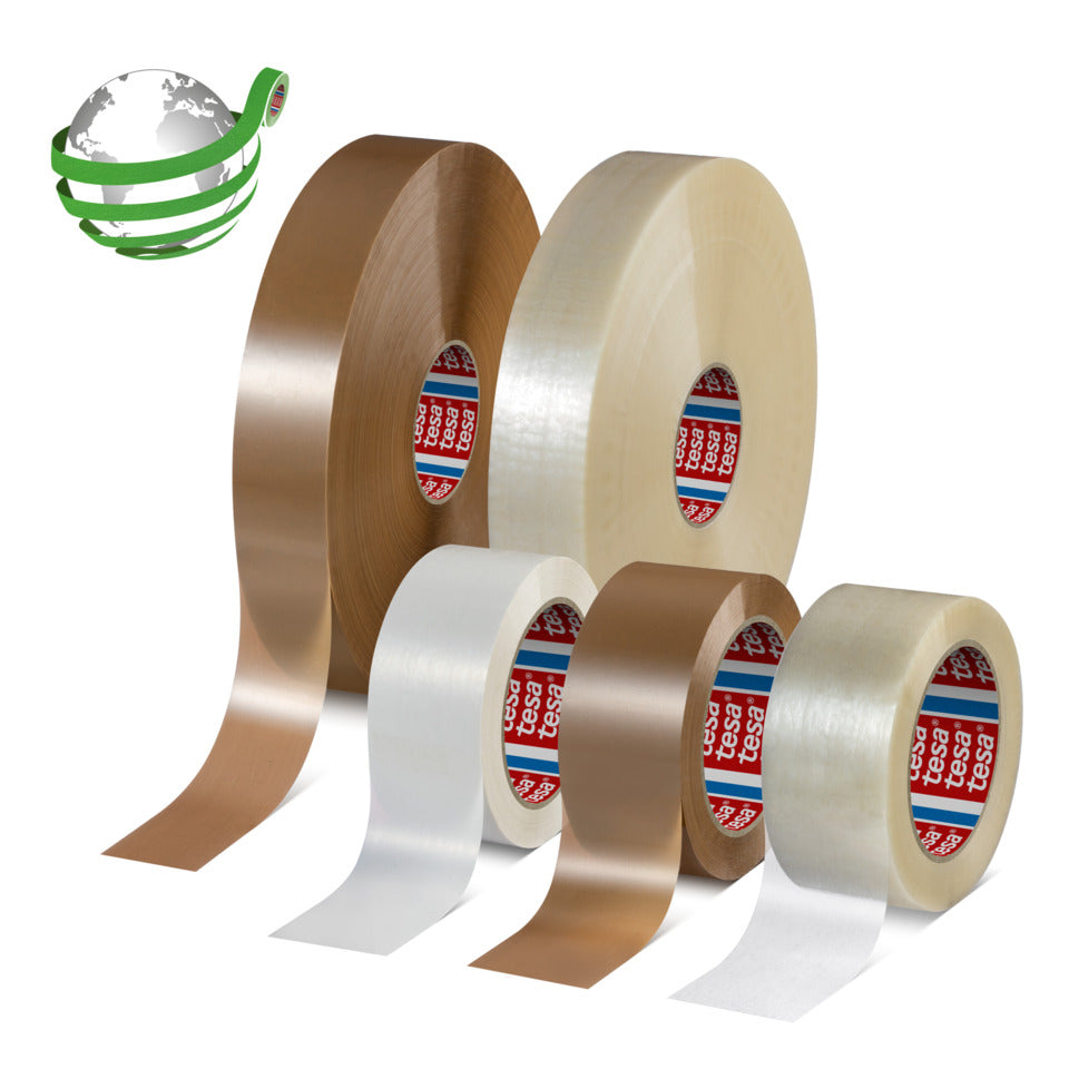 Verpackungsband PET-Packband, 132 m x 50 mm, braun TESA 60418-00004-00 TESA 60418-00004-00 50mm x132m