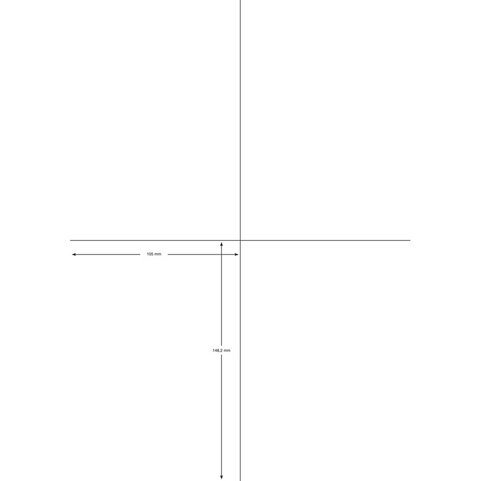 Universaletikett, 105x148,5mm, 400 Stück, weiß Q-CONNECT KF10660 Q-CONNECT KF10660 A4 100BL 400St