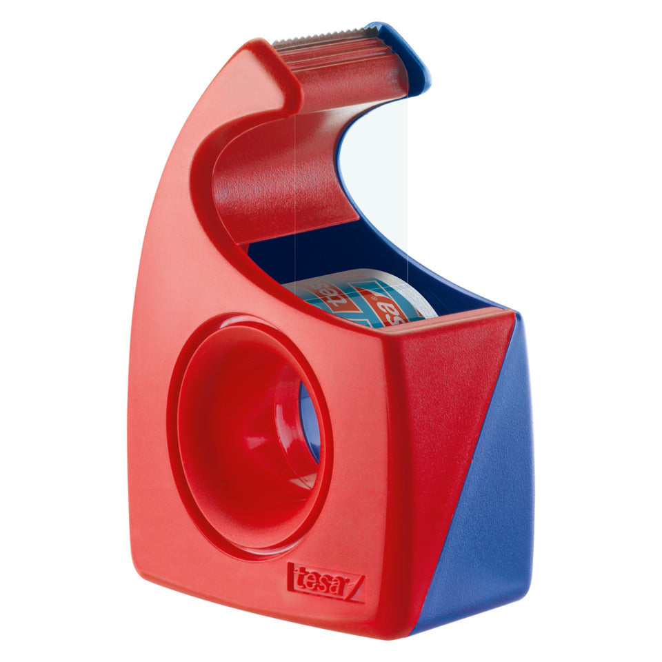 Handabroller EasyCut, 10mx19mm, rot/blau TESA 57443-00001-01 TESA 57443-00001-00 leer Easy Cut