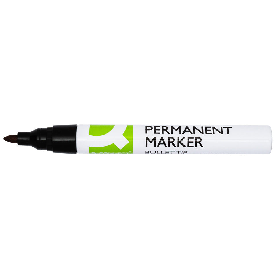 Permanentmarker 2 bis 3mm schwarz   Rundspitze Q-CONNECT KF11708 Q-CONNECT KF11708 Rundspitze 2-3mm