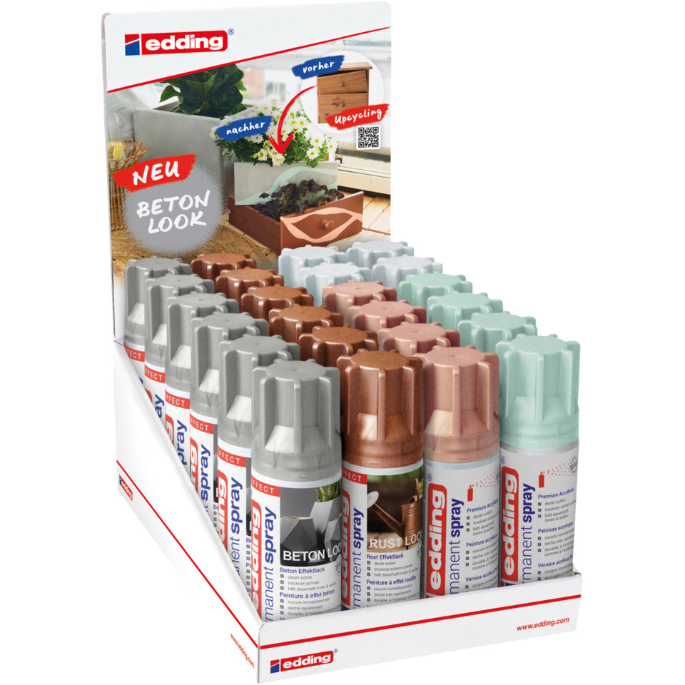 Permanentspray 5200 Trend, 24 Stück, sortiert EDDING 52290 EDDING 52290 im Display