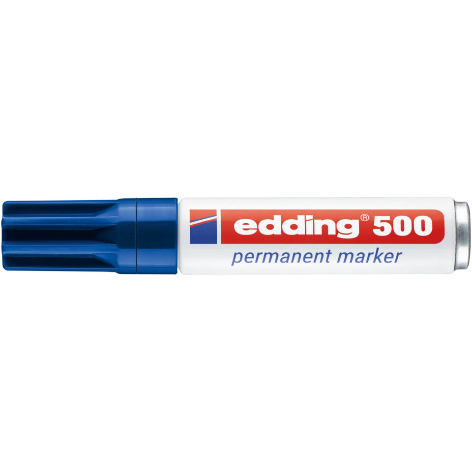 Permanentmarker 500, Keilspitze, nachfüllbar, 2-7mm, blau EDDING 4-500003 EDDING 500-003 Keilspitze nachfüllbar