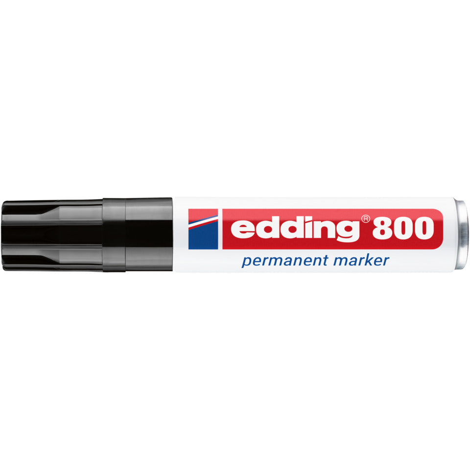 Permanentmarker 800, Keilspitze, nachfüllbar, 4-12mm, schwarz EDDING 4-800001 EDDING 800-001  Keilspitze nachfüllbar