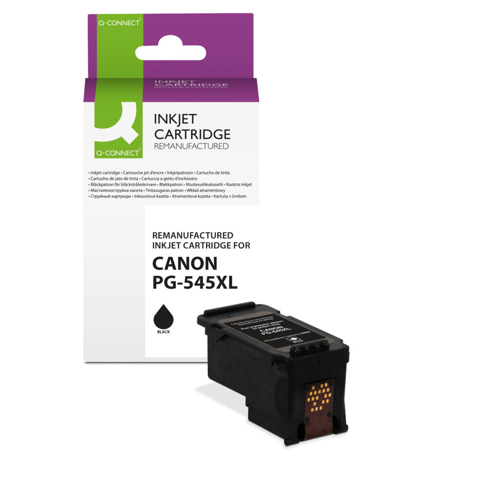 Inkjetpatrone ersetzt Canon PG-545XL, schwarz Q-CONNECT KF14263