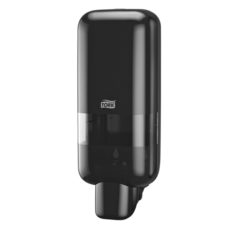 Seifenspender für Schaum- und Flüssigseife Sytem S4 NEU, 1L, schwarz TORK 564508 TORK 564508 1000ml Sys. S4 NEU