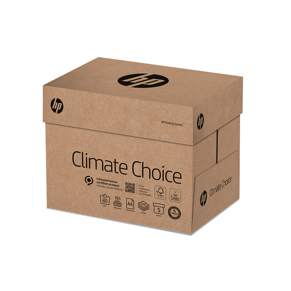 Kopierpapier HP Climate Choice, A4, 80g/m², 500 Blatt, weiß HP CHP141 HP CHP141/647525 Climate Choice
