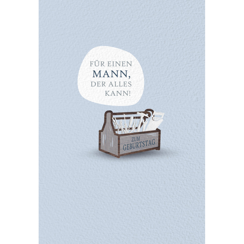 Geburtstagskarte, 11,5 x 17 cm EULZER 51-1029 EULZER 51-1029 unverpackt Bild