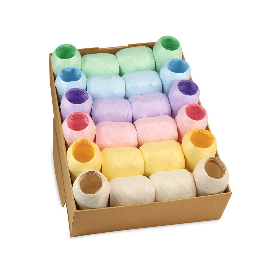 Eiknäuel Poly Glitter Ganzjahr, 10mmx20m, pastell PRÄSENT 1345-098 PRÄSENT 1345-098   10 mm 20 m