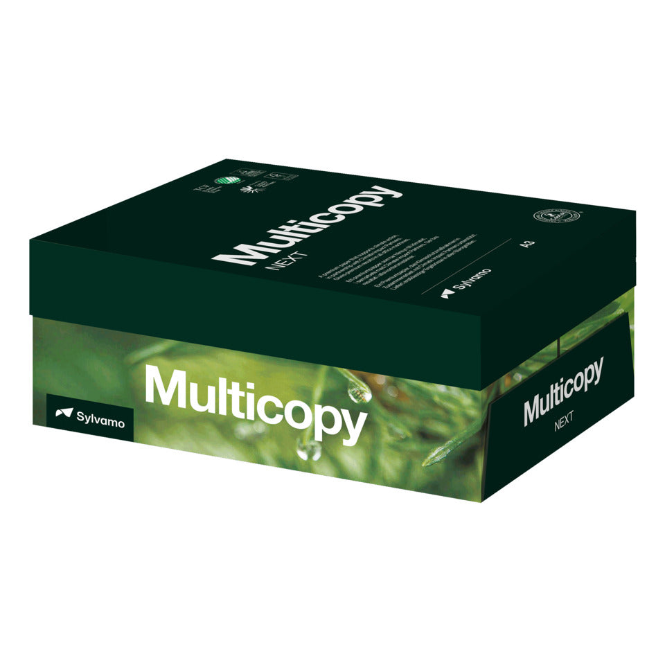 Premiumpapier Next, A3, 80g/m², 500 Blatt, weiß MULTICOPY 663850 MULTICOPY 663850/83307B80B