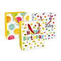 Geschenktragetasche happy, 21 x 18 x 8 cm, 12 Stück BRAUN+COMPANY 1582-25351/PBS BRAUN+CO 1582-25351/PBS 21x18x8cm