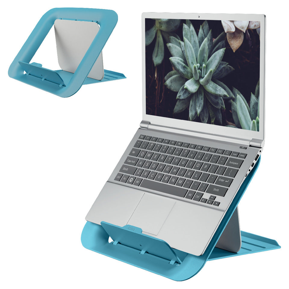Notebookständer Ergo Cosy, 13" bis 17", höhenverstellbar, blau LEITZ 6426-00-61 LEITZ 6426-00-61 Ergo