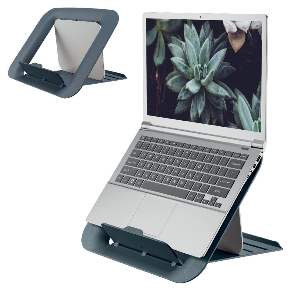 Notebookständer Ergo Cosy, 13" bis 17", höhenverstellbar, grau LEITZ 6426-00-89 LEITZ 6426-00-89 Ergo