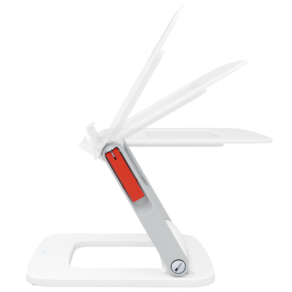 Notebookständer Ergo Multi-Winkel, 13" bis 15", 6-fach verstellbar, weiß LEITZ 6424-00-01 LEITZ 6424-00-01 Ergo